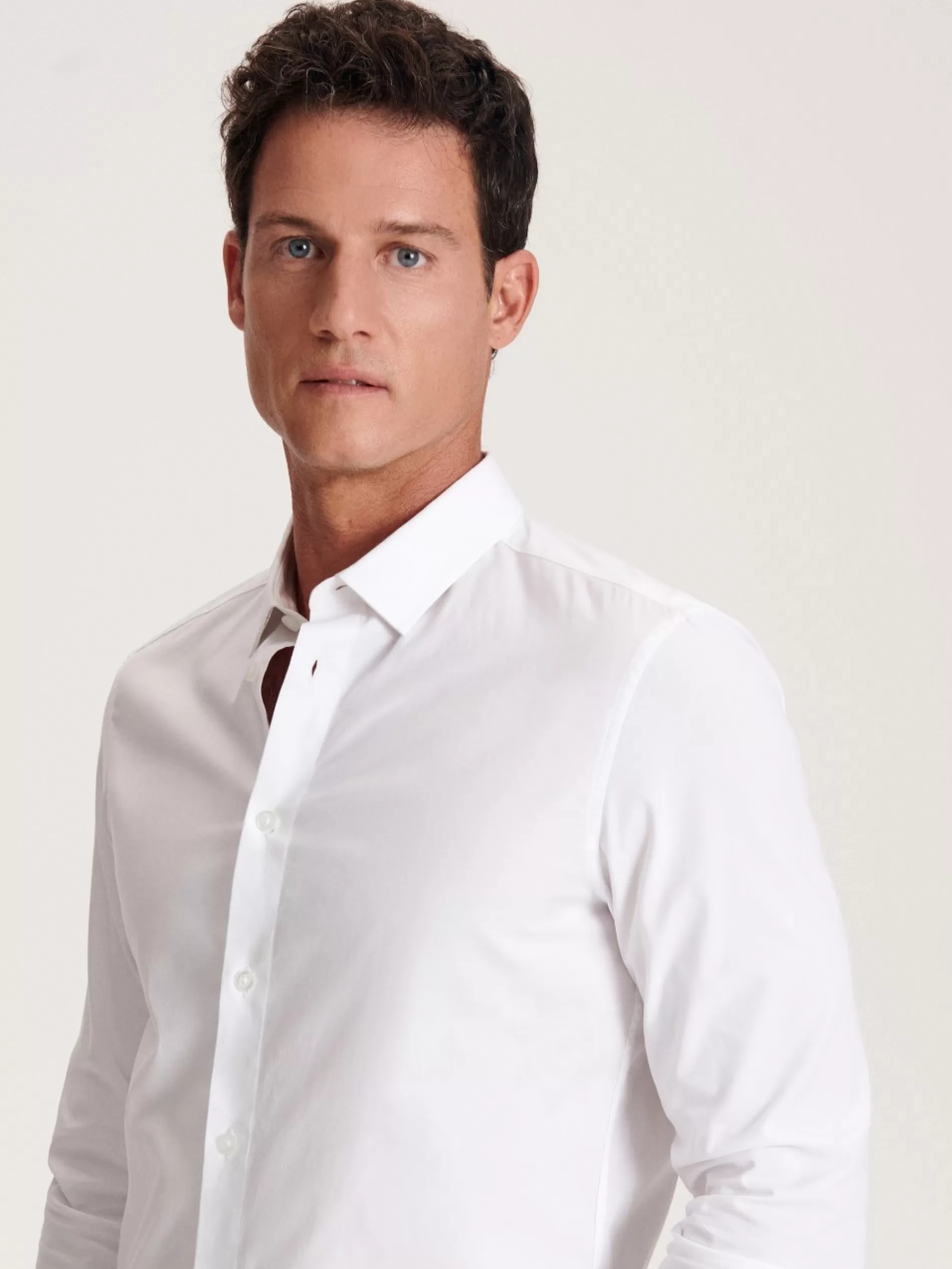 RESERVED Bawelniana Koszula Slim Fit Discount