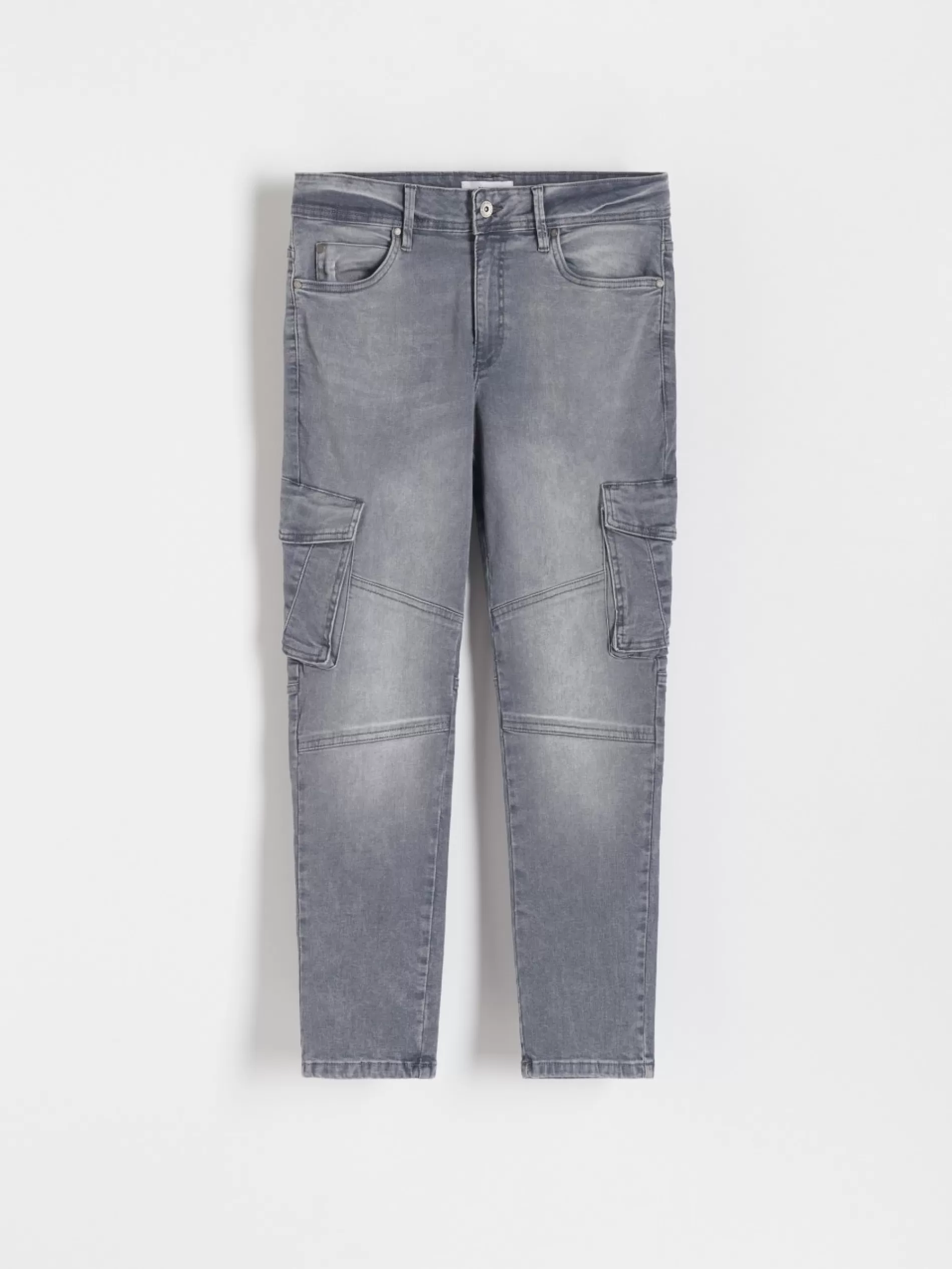 RESERVED Jeansy Cargo Slim Shop