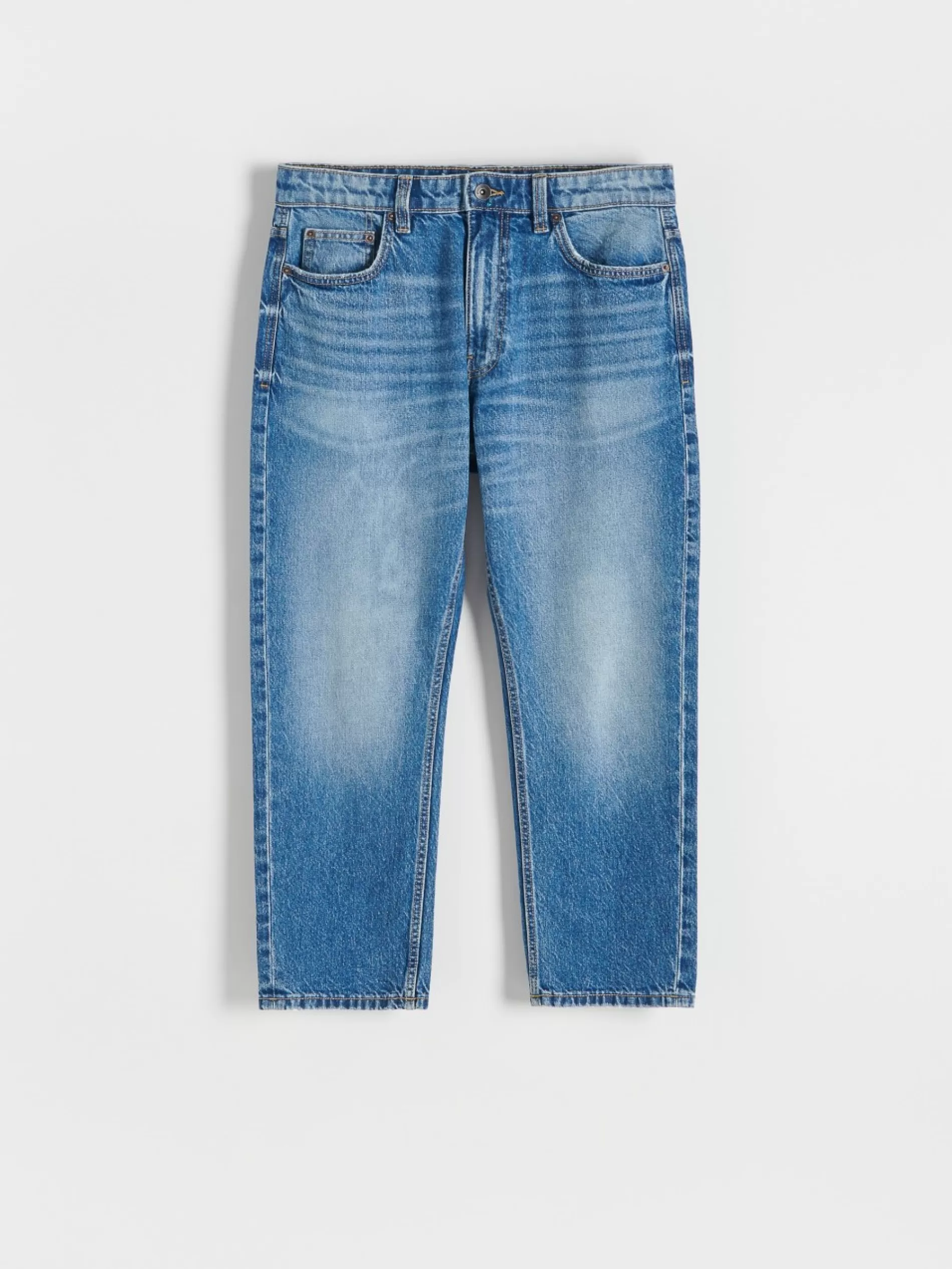 RESERVED Jeansy Regular Cropped Discount