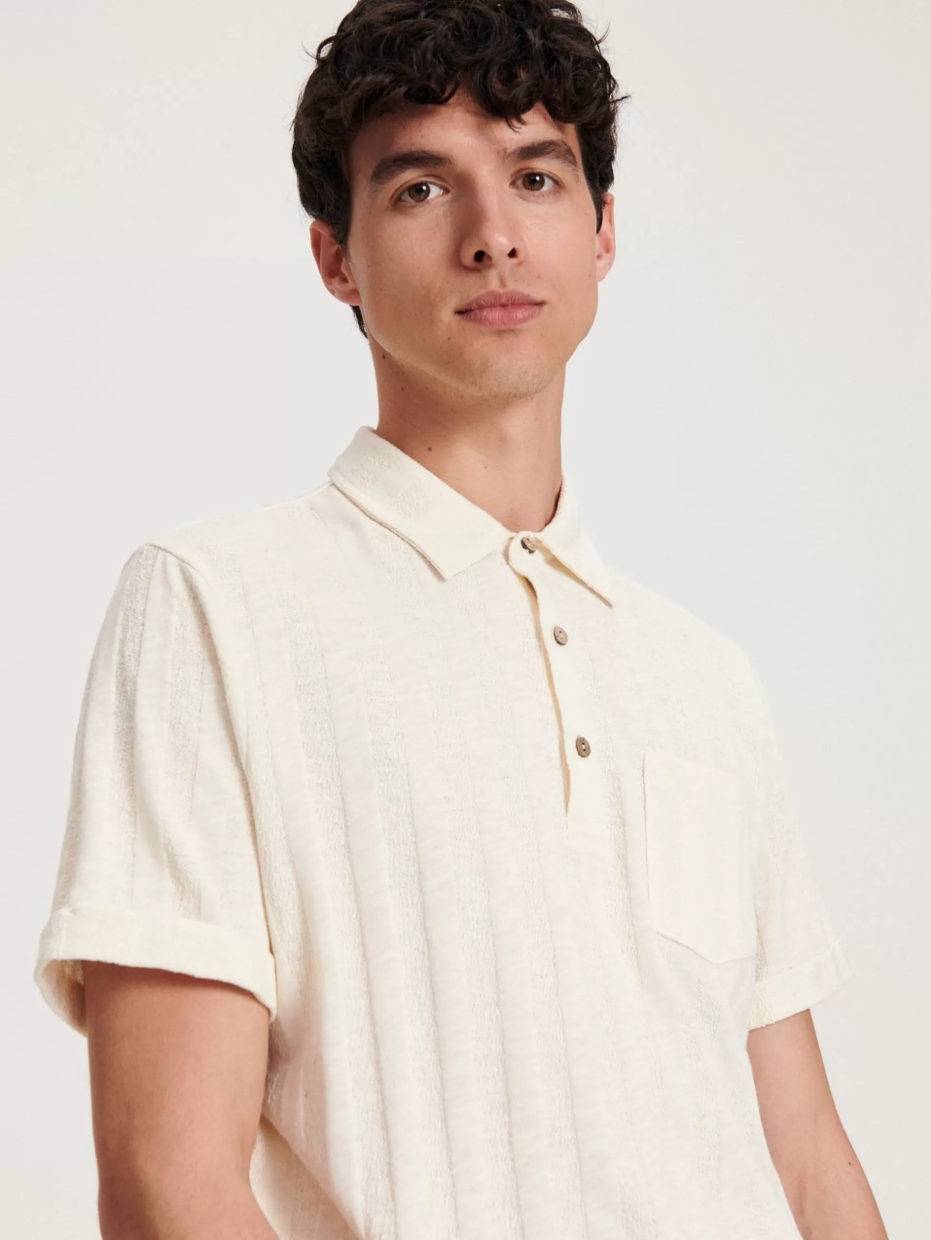 RESERVED Koszulka Polo Loose Fit Online