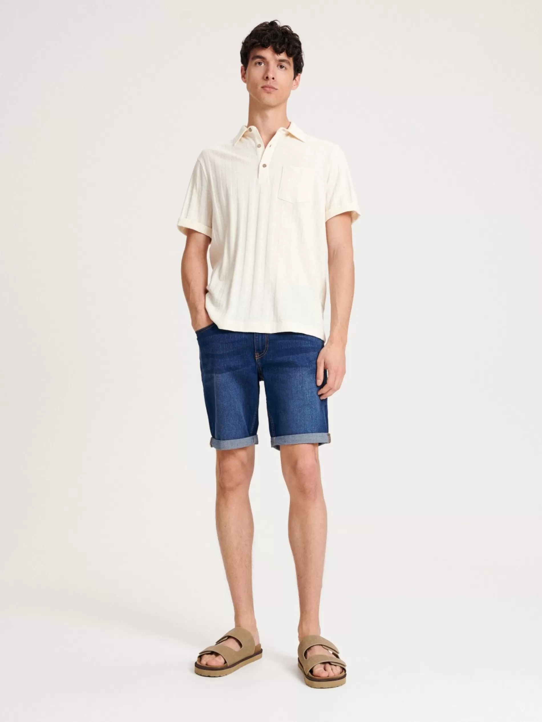 RESERVED Koszulka Polo Loose Fit Online