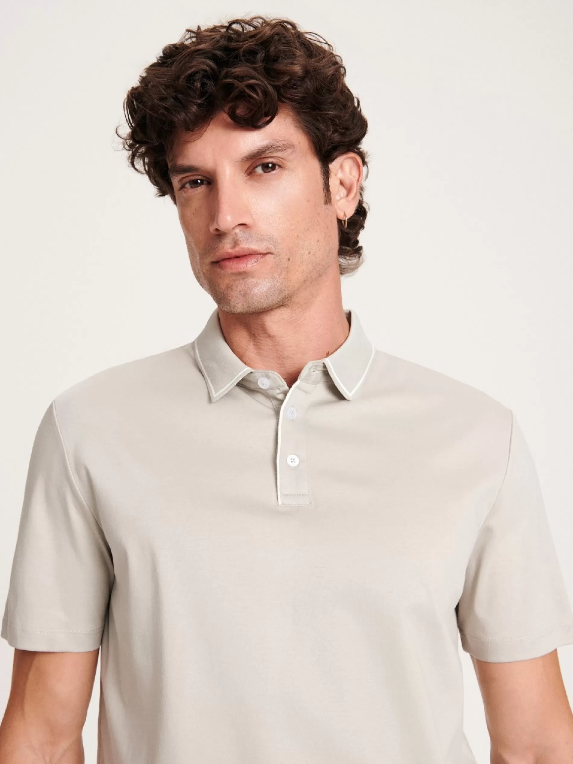 RESERVED Koszulka Polo Regular Fit Cheap