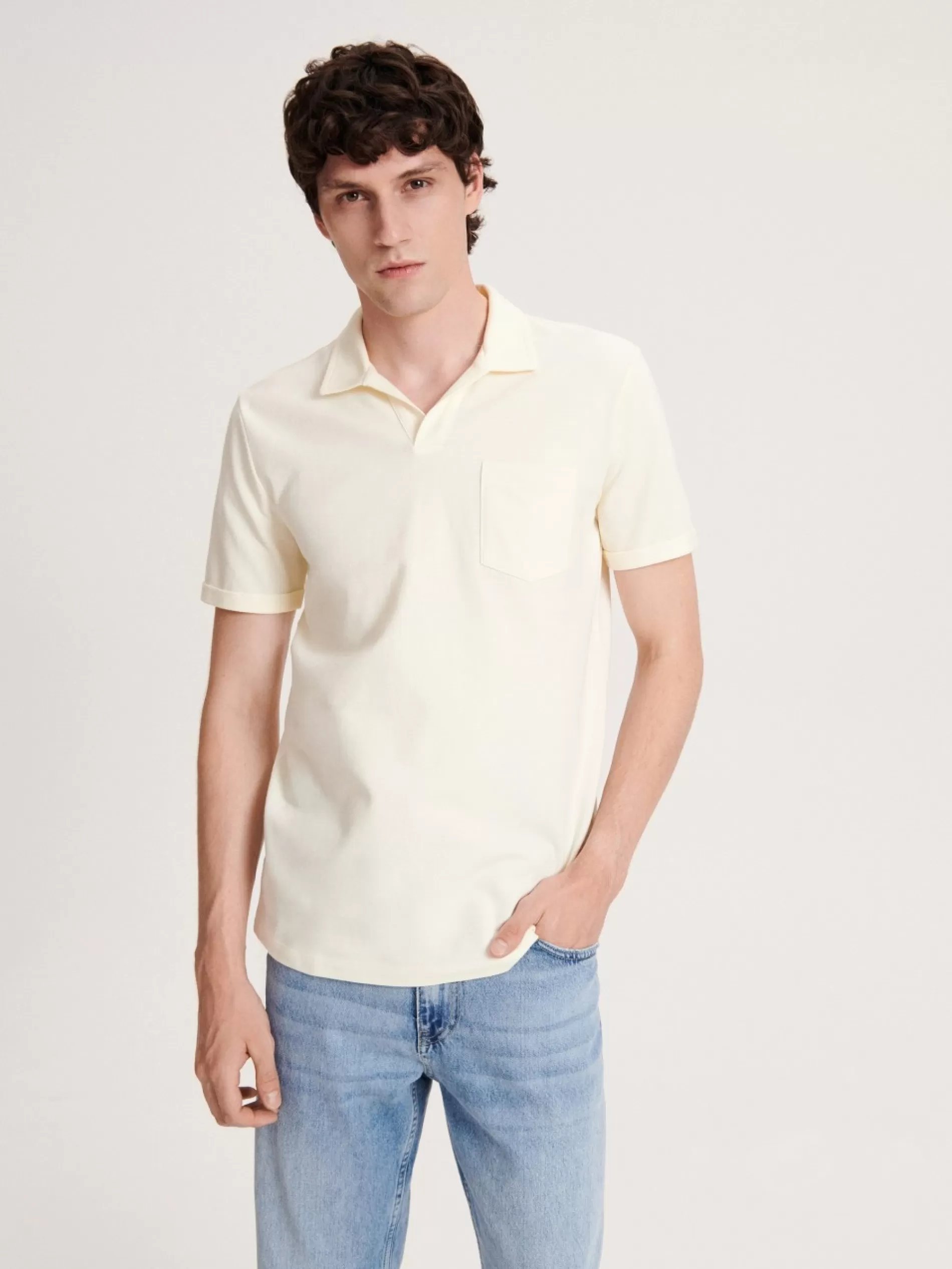 RESERVED Koszulka Polo Regular Fit Hot