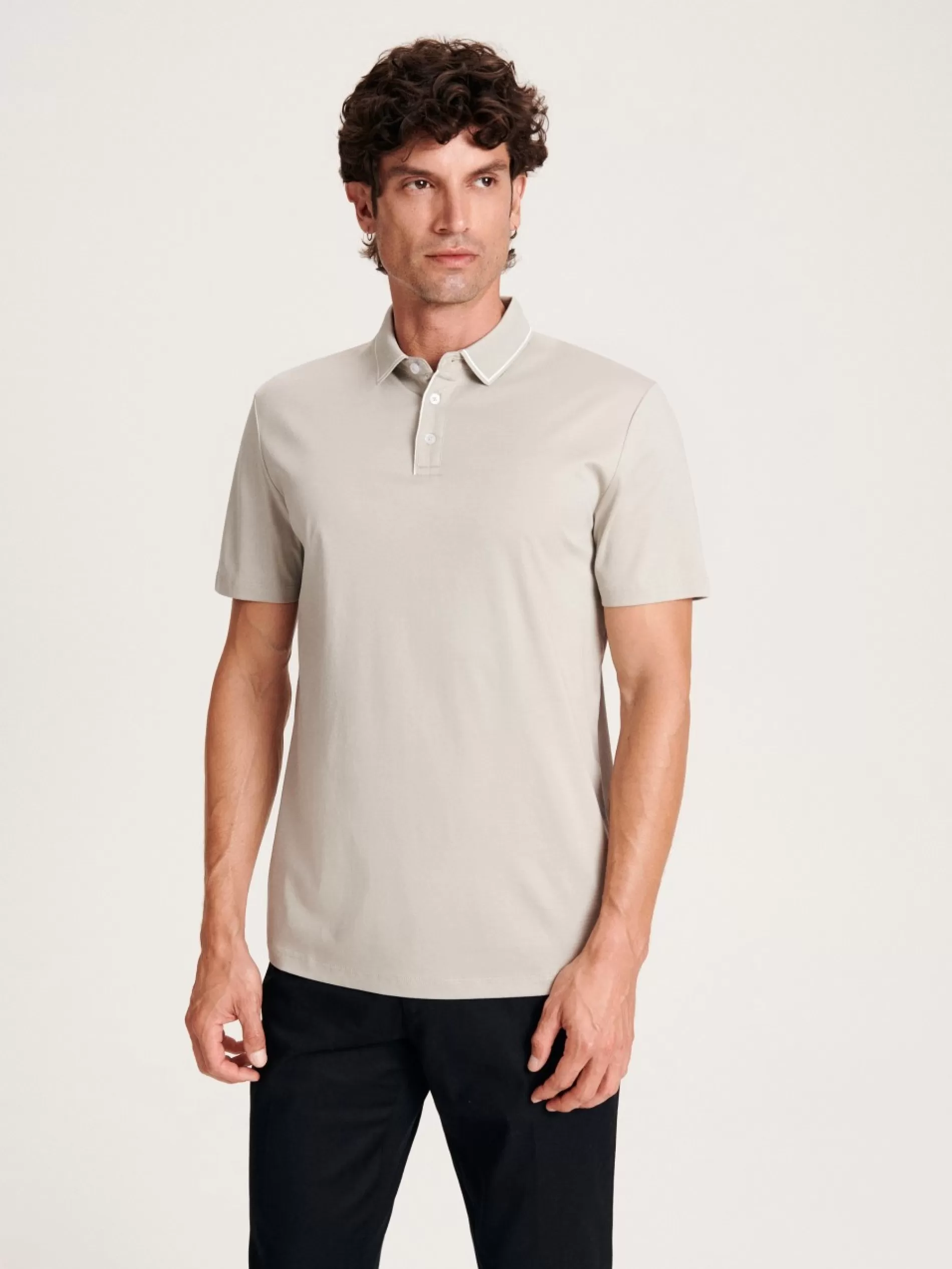 RESERVED Koszulka Polo Regular Fit Cheap