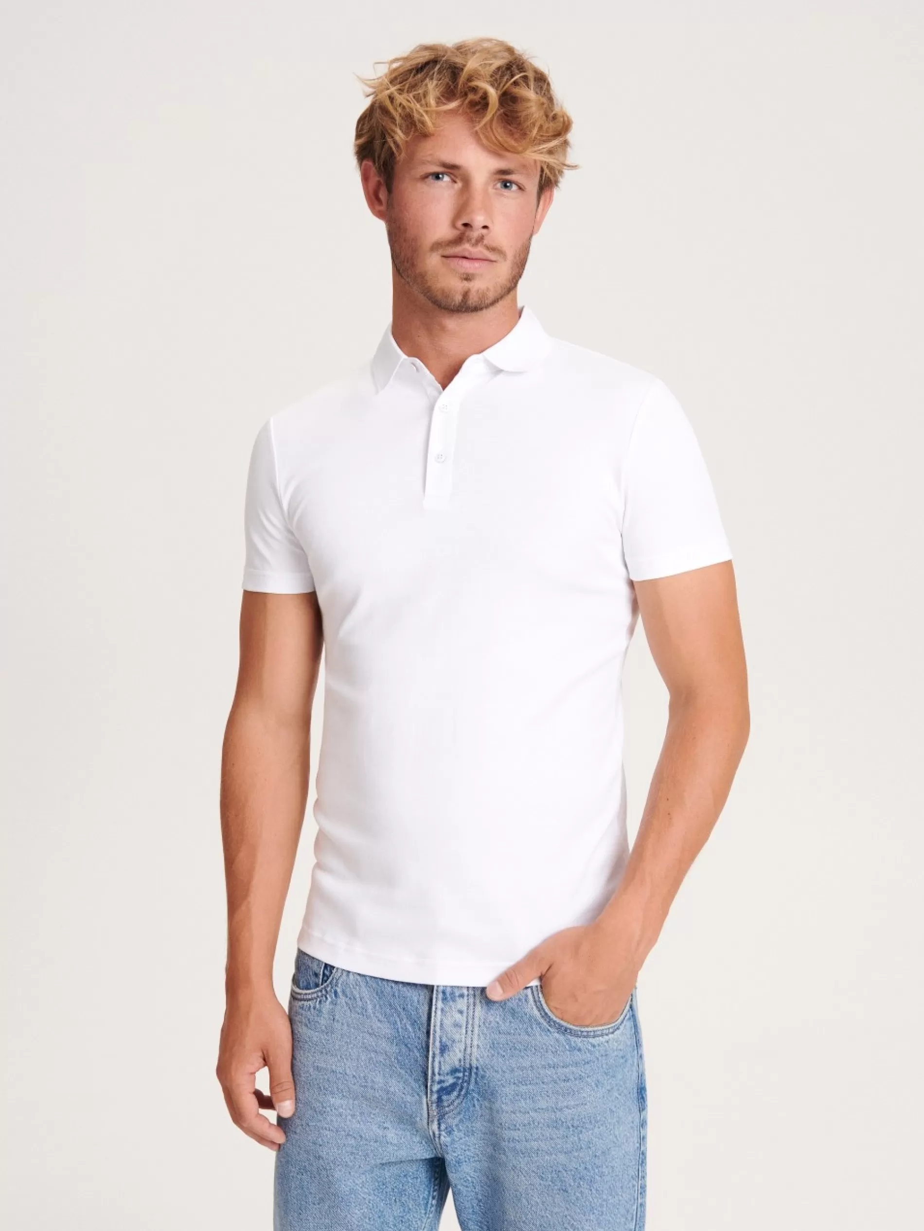 RESERVED Koszulka Polo Slim Cheap