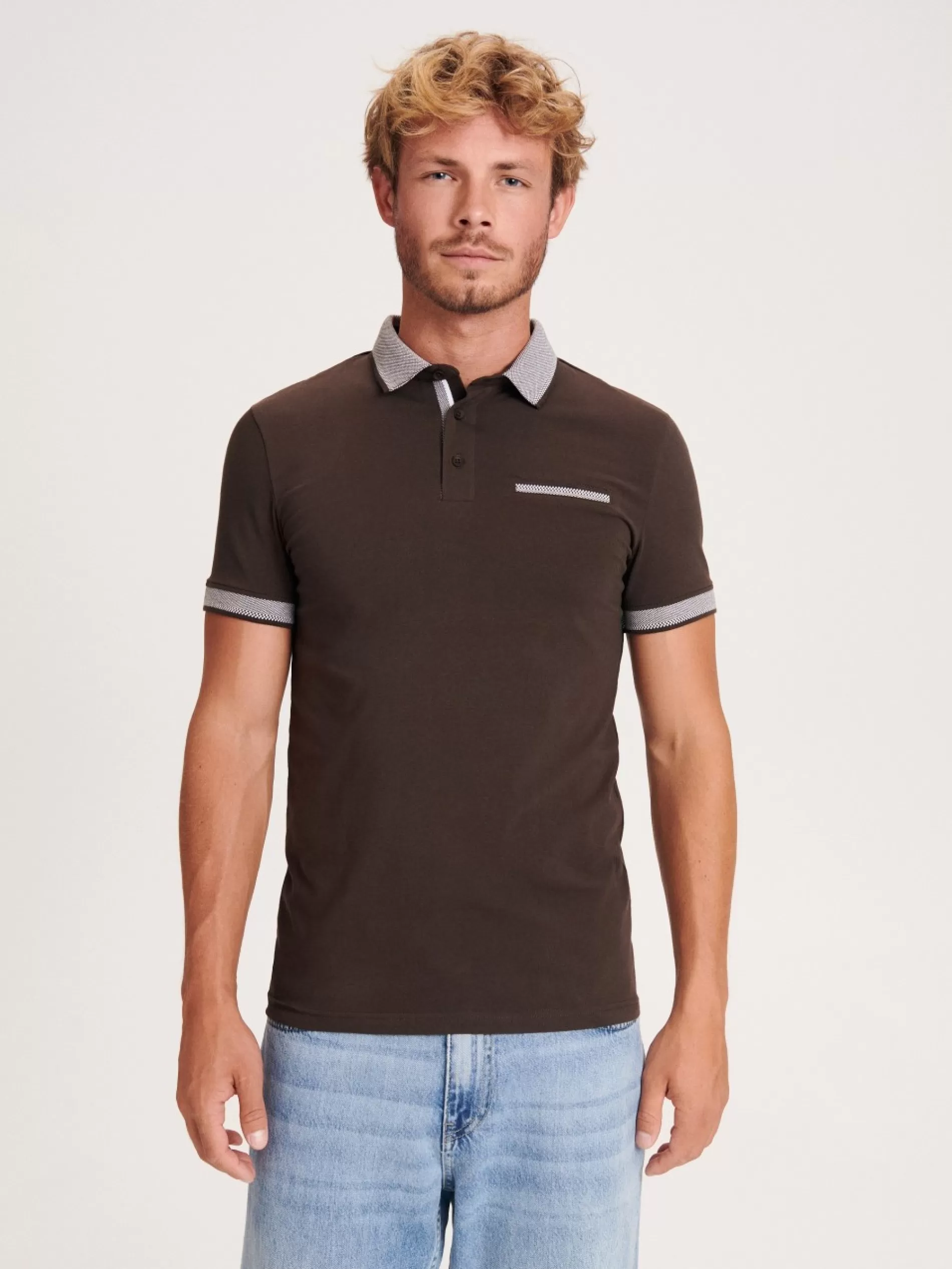 RESERVED Koszulka Polo Slim Hot