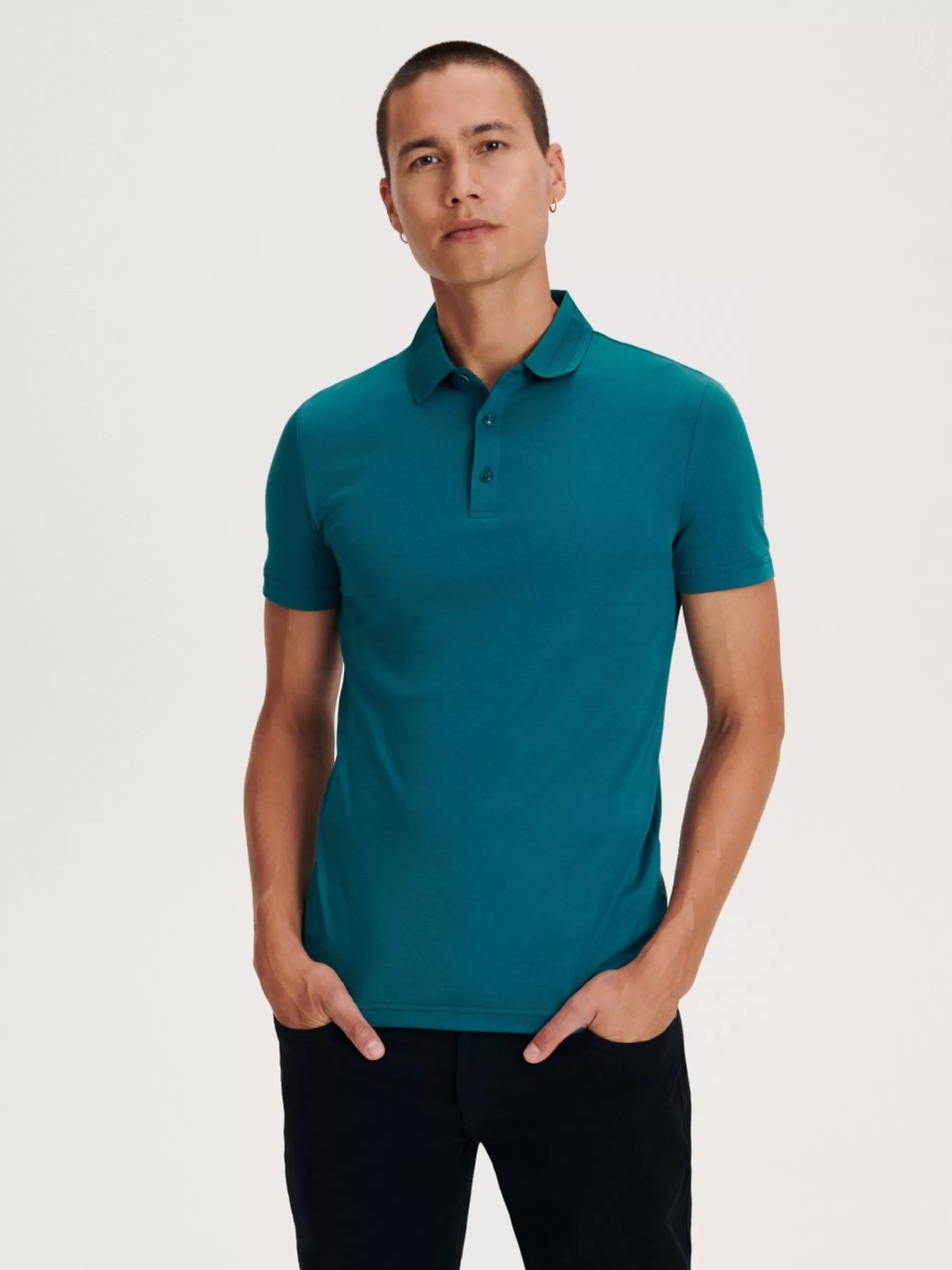 RESERVED Koszulka Polo Slim Cheap