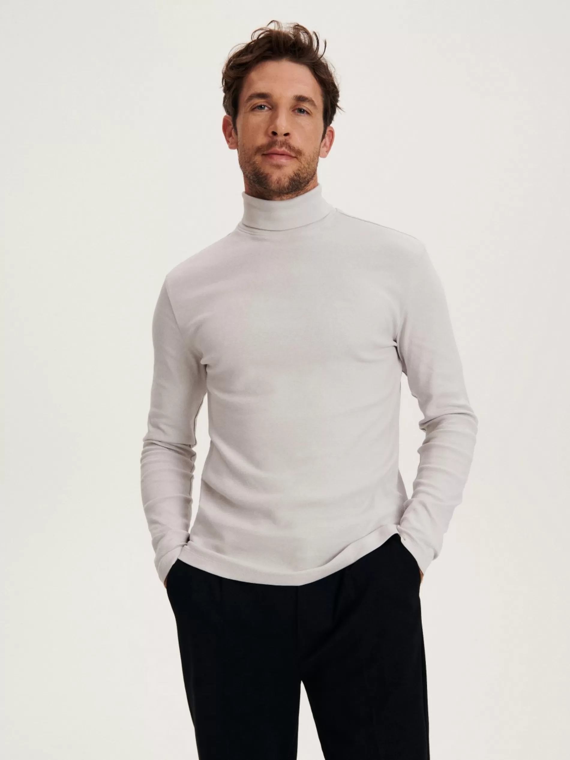 RESERVED Longsleeve Slim Fit Flash Sale