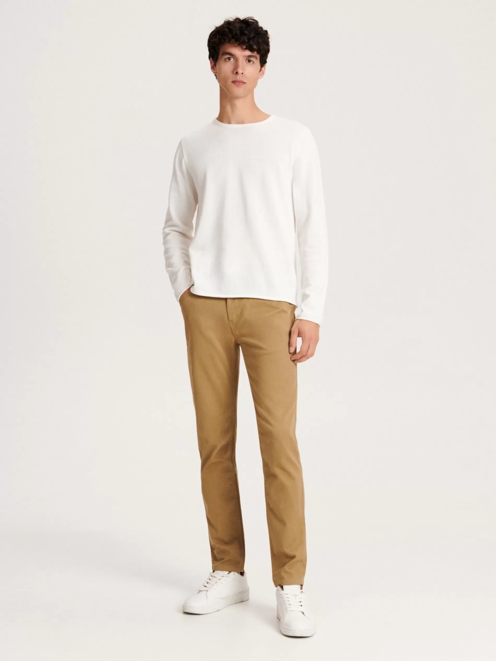 RESERVED Spodnie Chino Slim Clearance