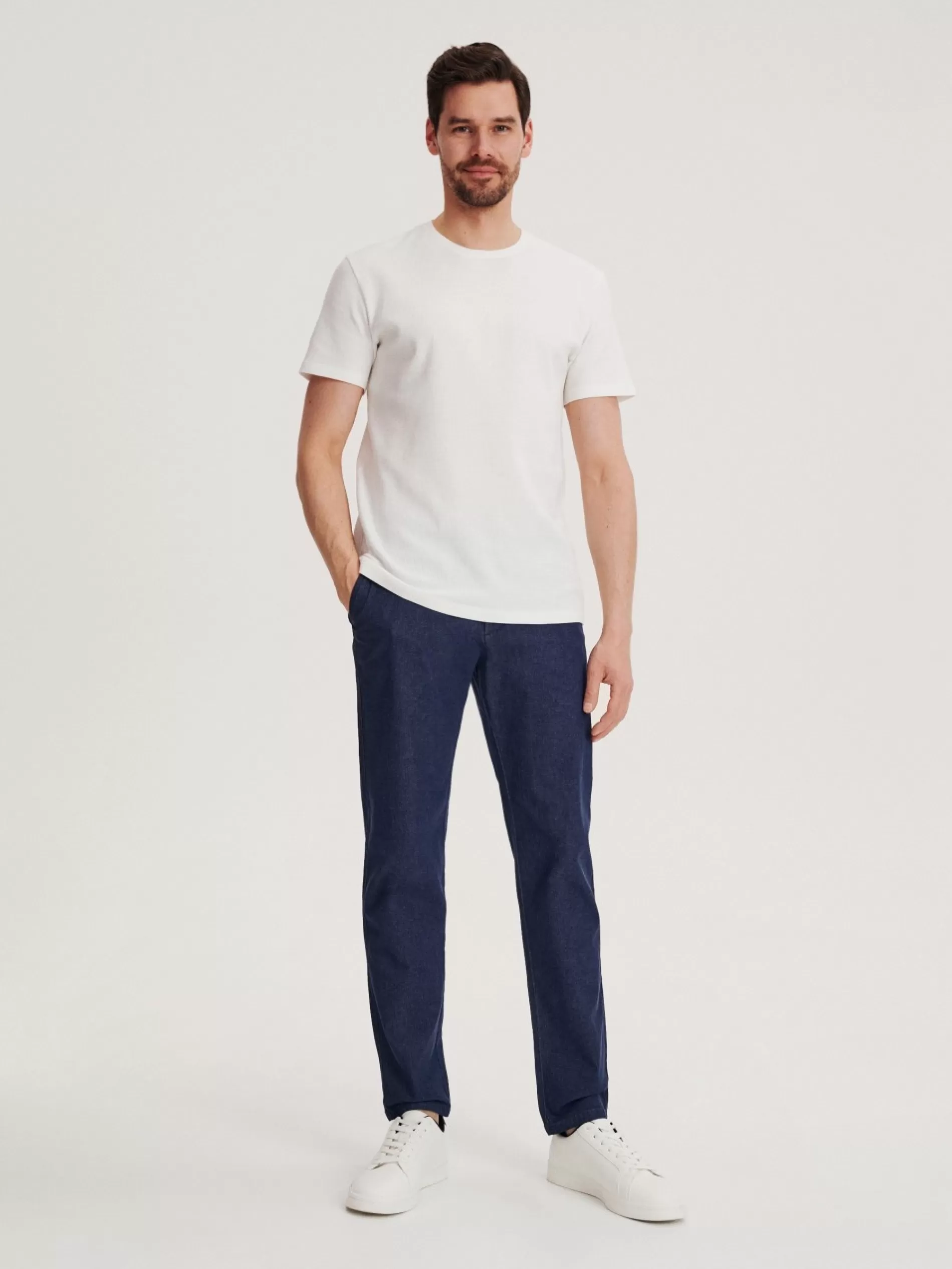 RESERVED Spodnie Chino Slim Best Sale