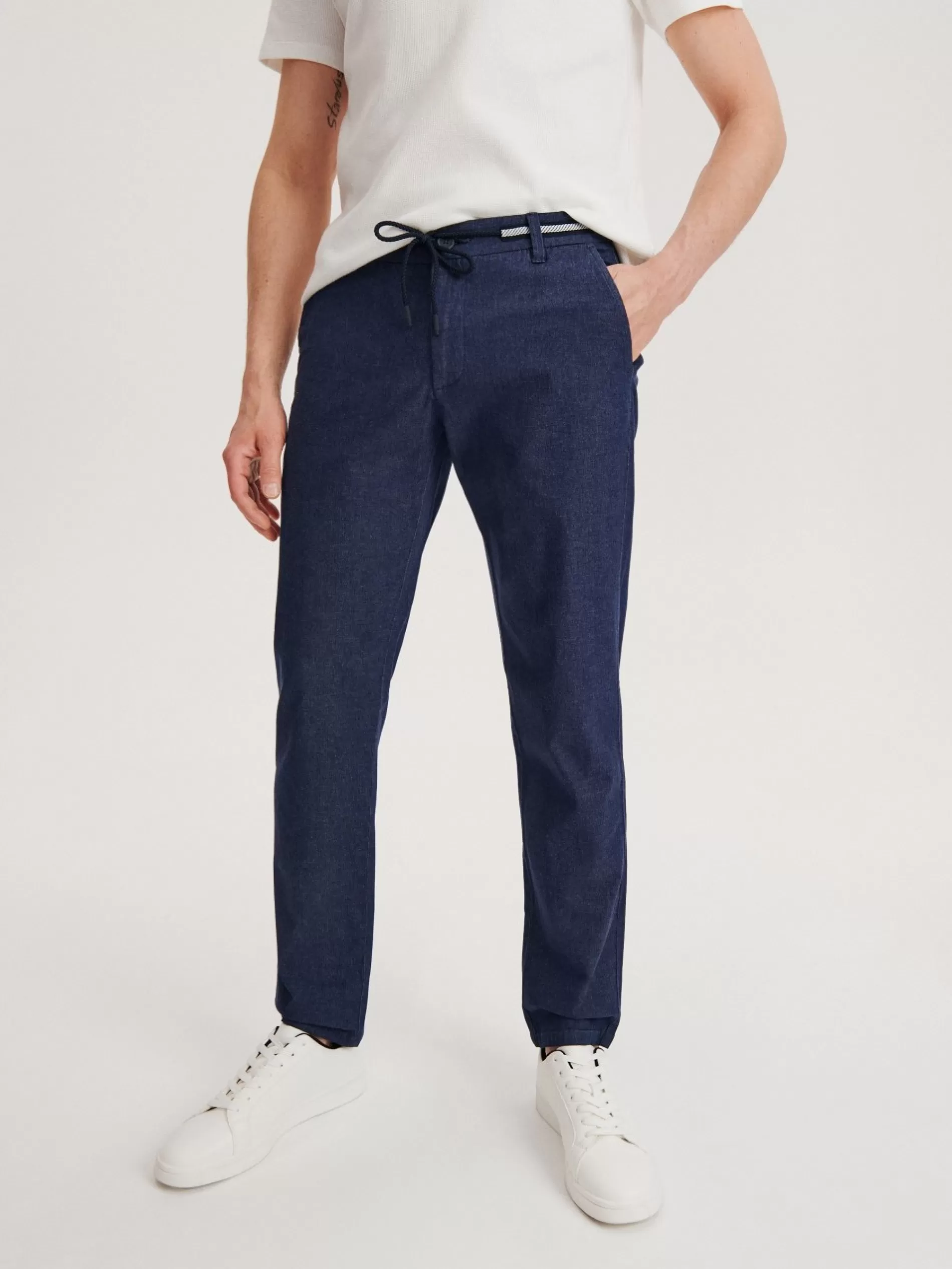 RESERVED Spodnie Chino Slim Best Sale