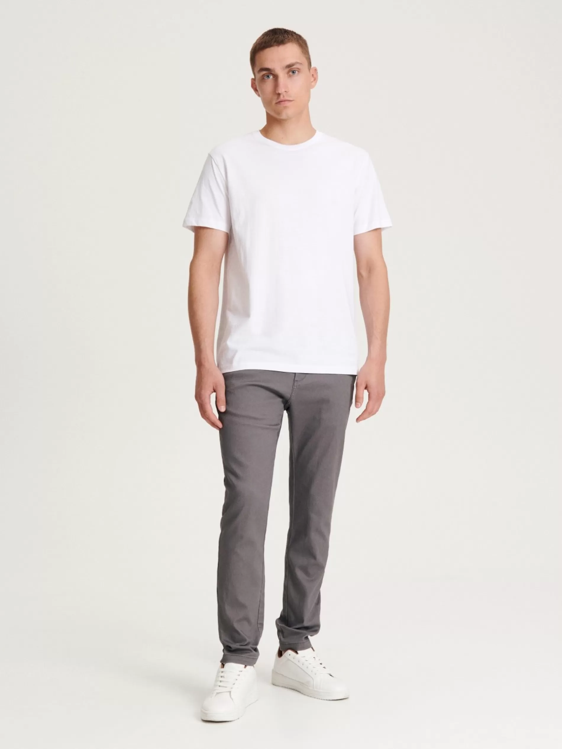 RESERVED Spodnie Chino Slim Fit Cheap