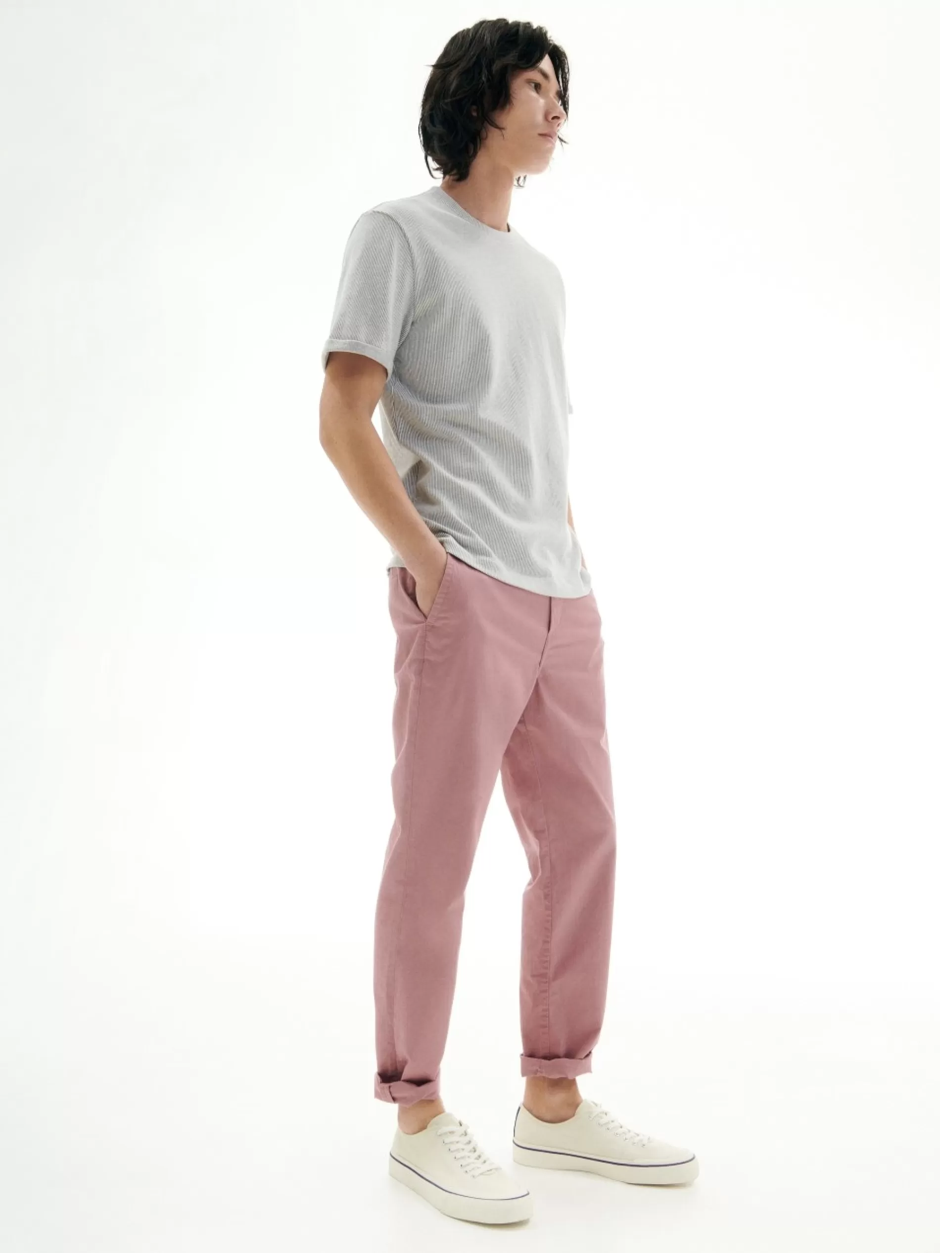 RESERVED Spodnie Chino Slim Fit Fashion