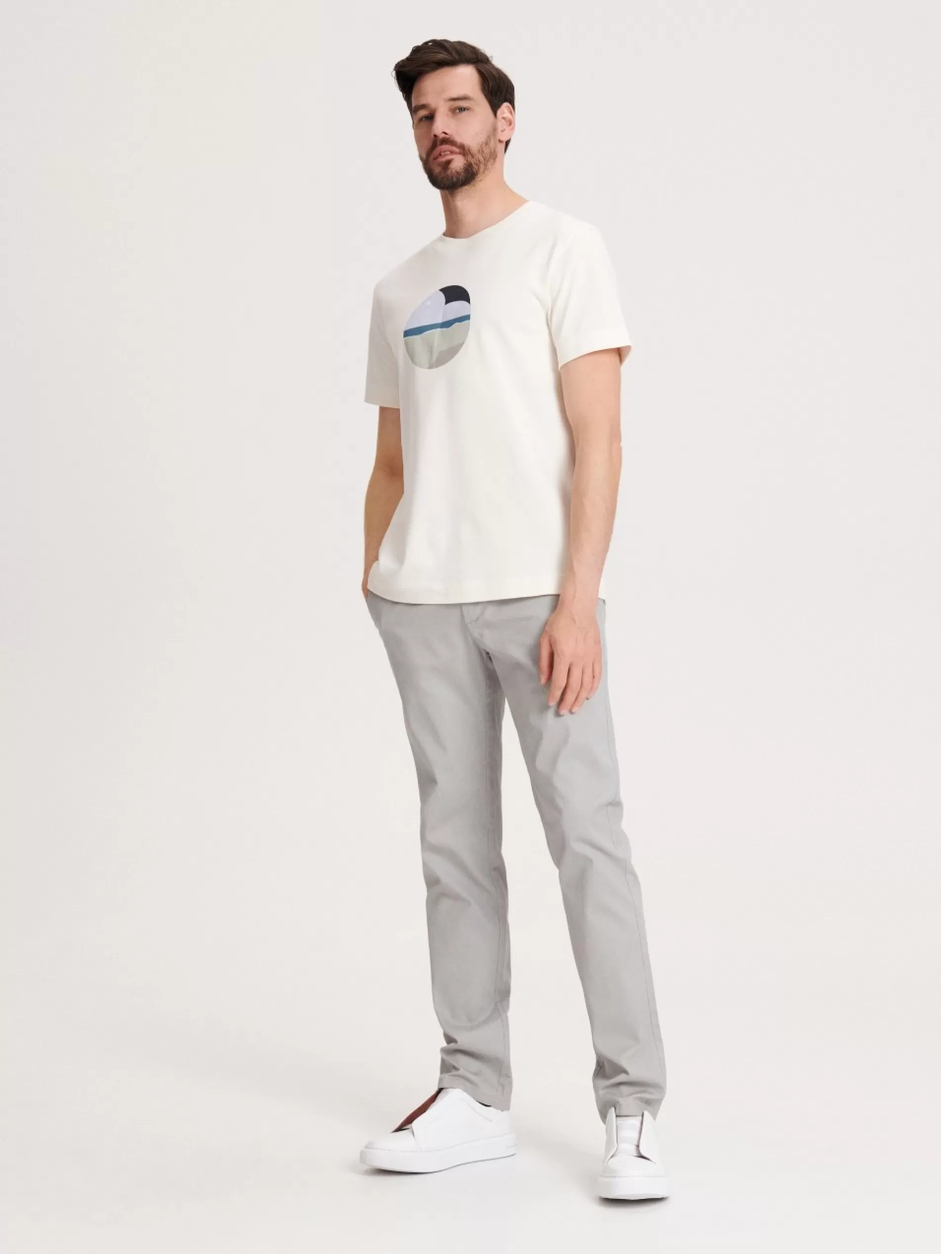 RESERVED Spodnie Chino Slim Fit Best Sale