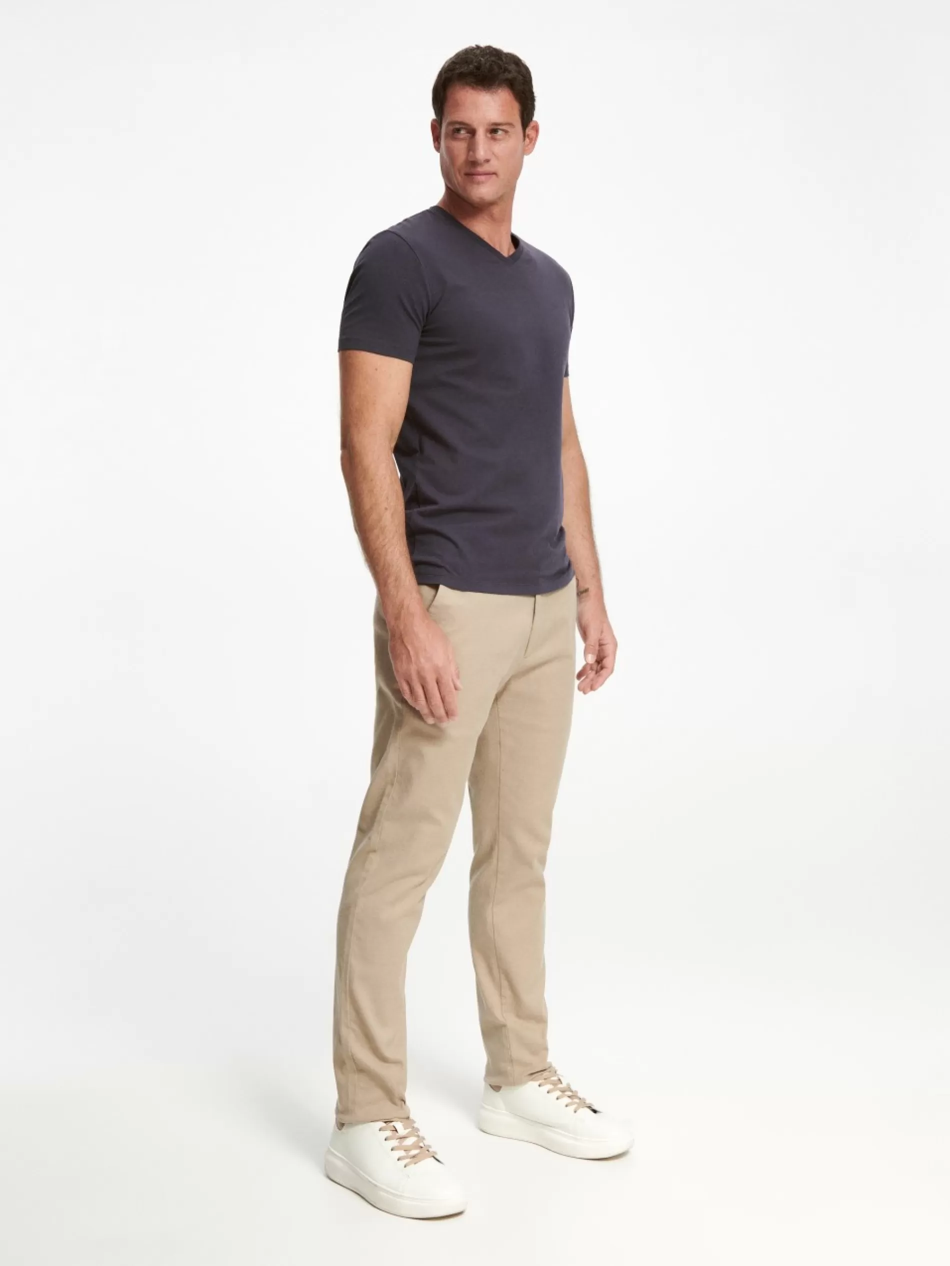 RESERVED Spodnie Chino Slim Fit Discount