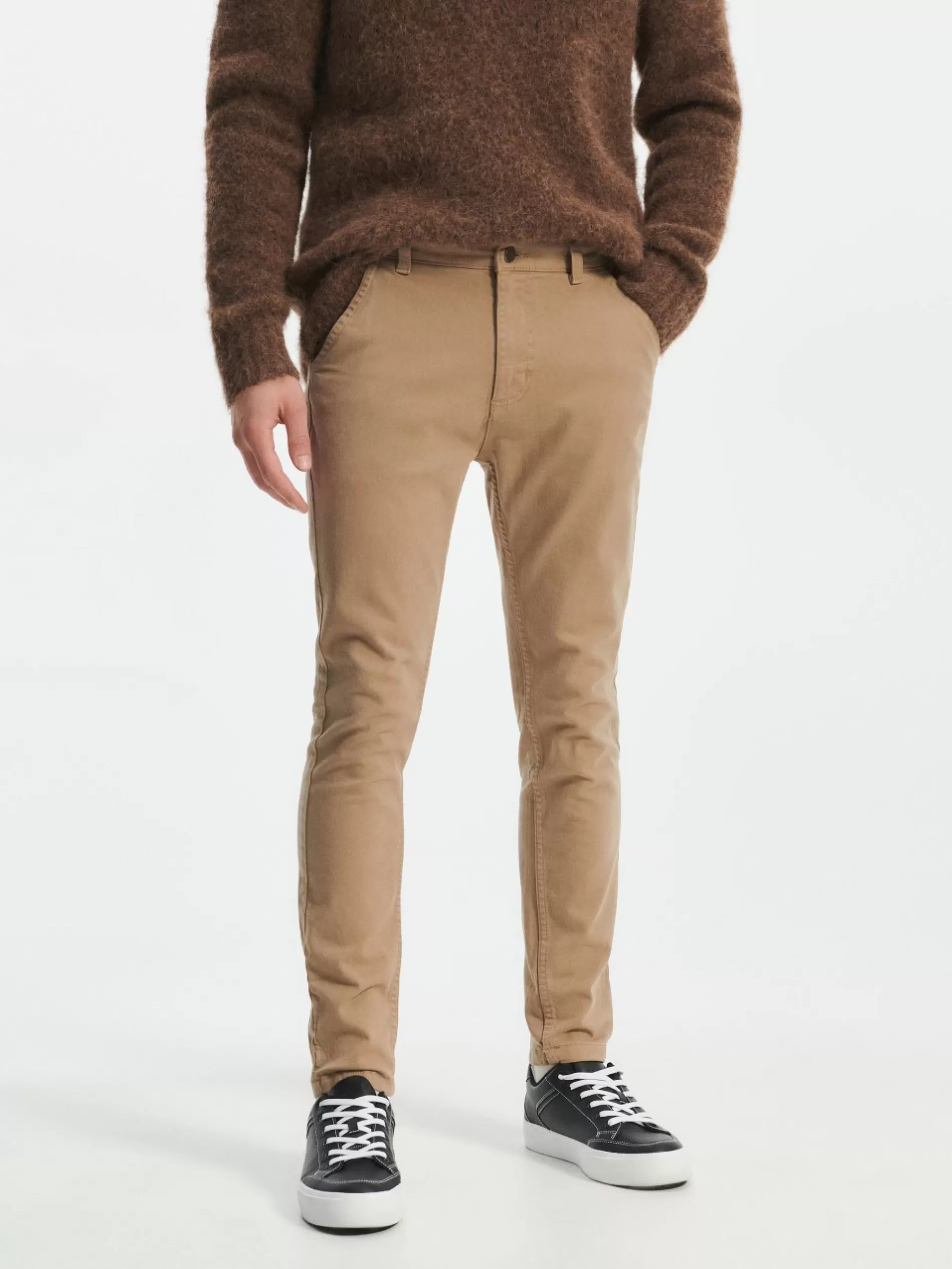 RESERVED Spodnie Chino Slim Fit Discount