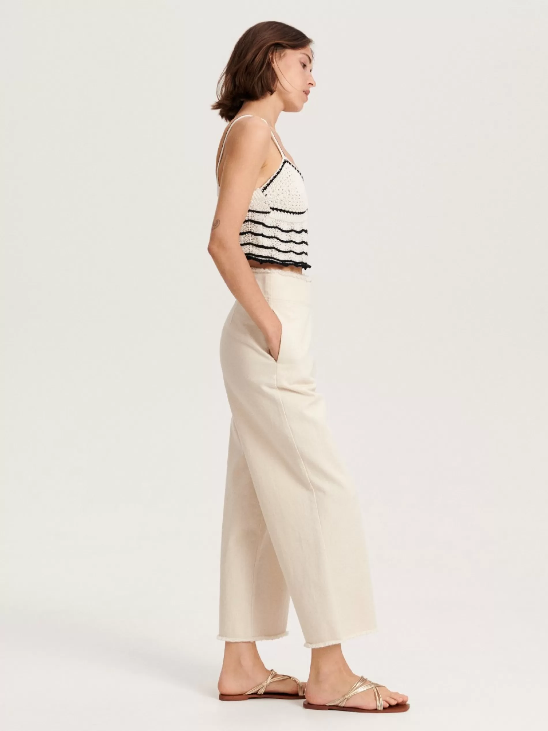 Spodnie Culotte^RESERVED Outlet