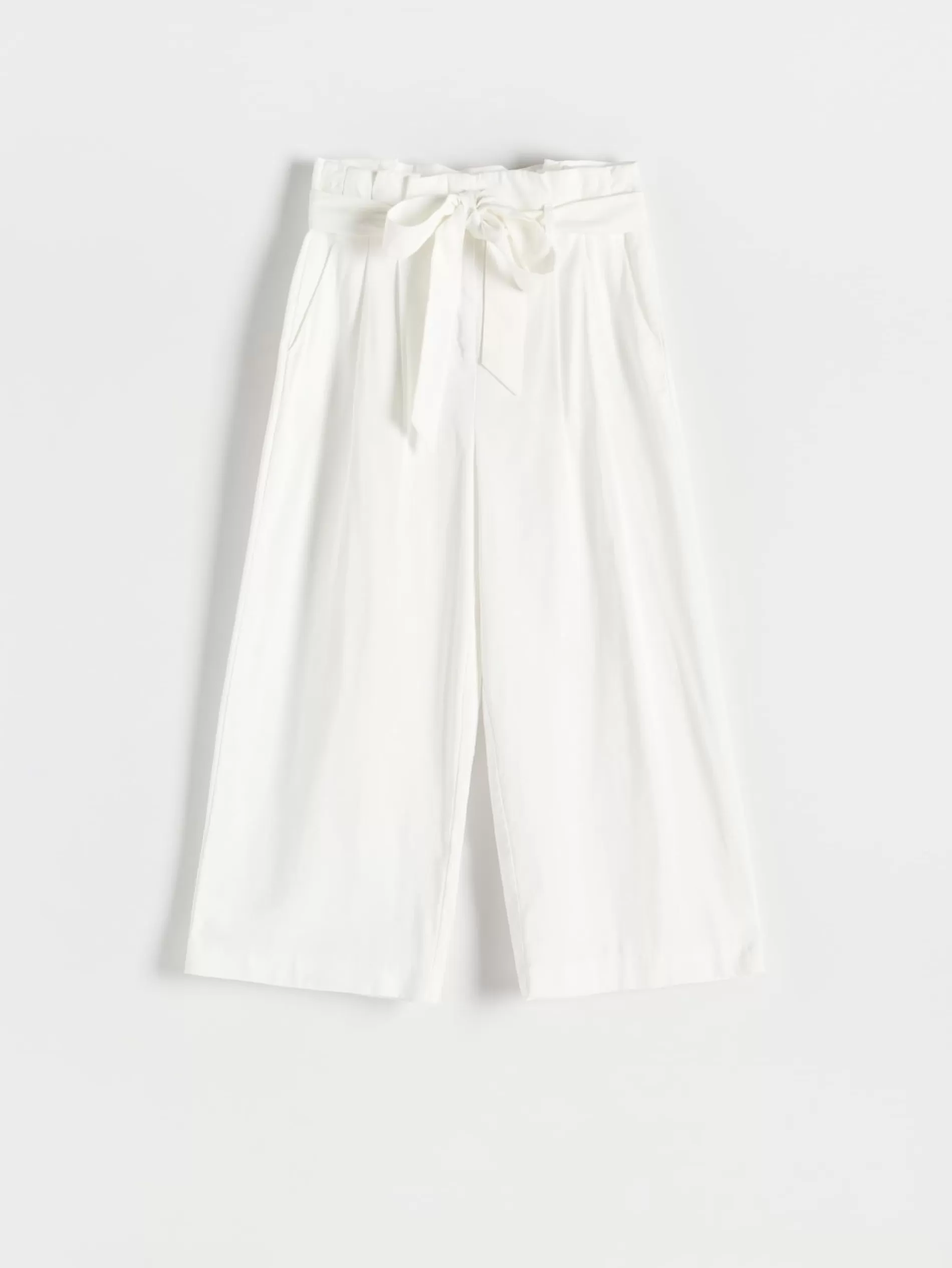 Spodnie Culotte Z Wiazaniem^RESERVED Clearance