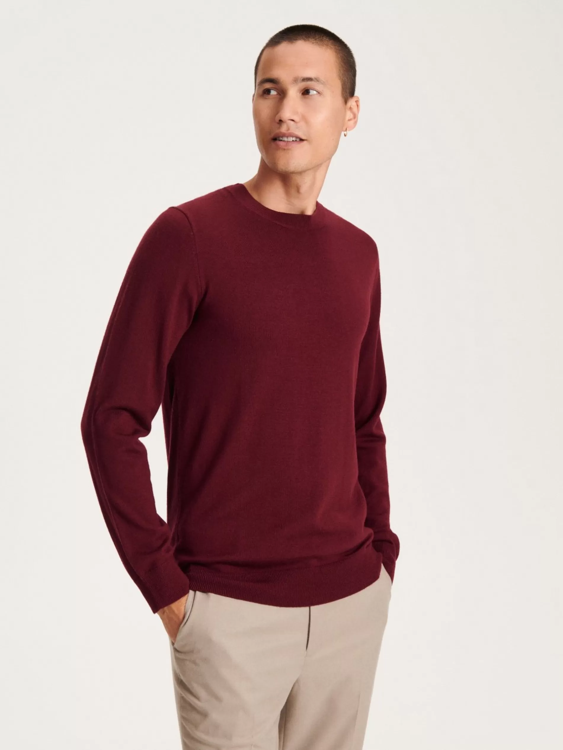 RESERVED Sweter Z Welny Merino Cheap