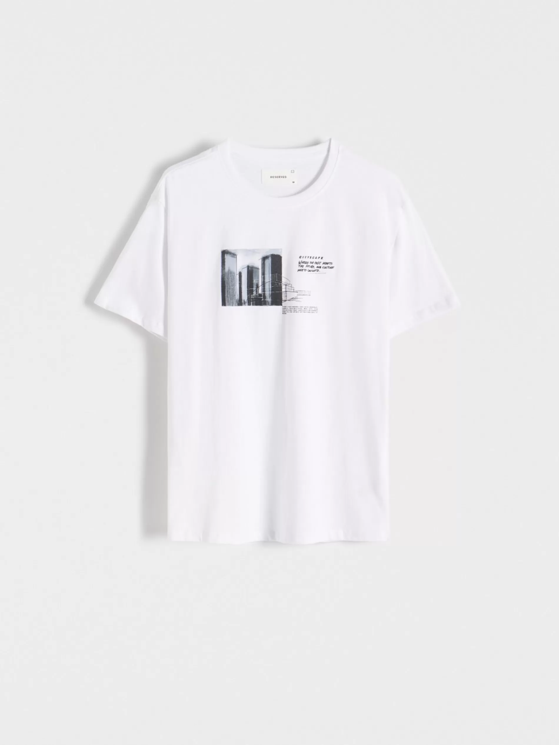 RESERVED T-Shirt Regular Fit Outlet